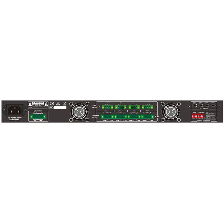 Four Channel Power Amplifier Four Channel Power Amplifier